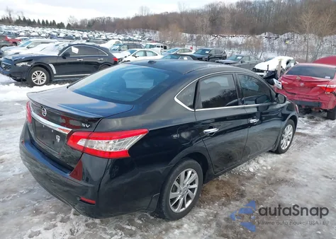 2015 Nissan Sentra Sv from USA, damaged, VIN 3N1AB7AP6FY367554